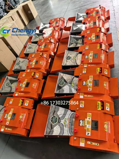 Latest company case about 200 Customized Orange Chaff Cutters Exported to Côte d’Ivoire – Bulk Distributor Order
